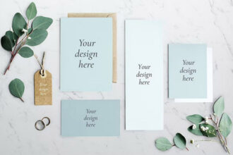 20+ Best Greeting Card & Wedding Invitation Mockups in 2024