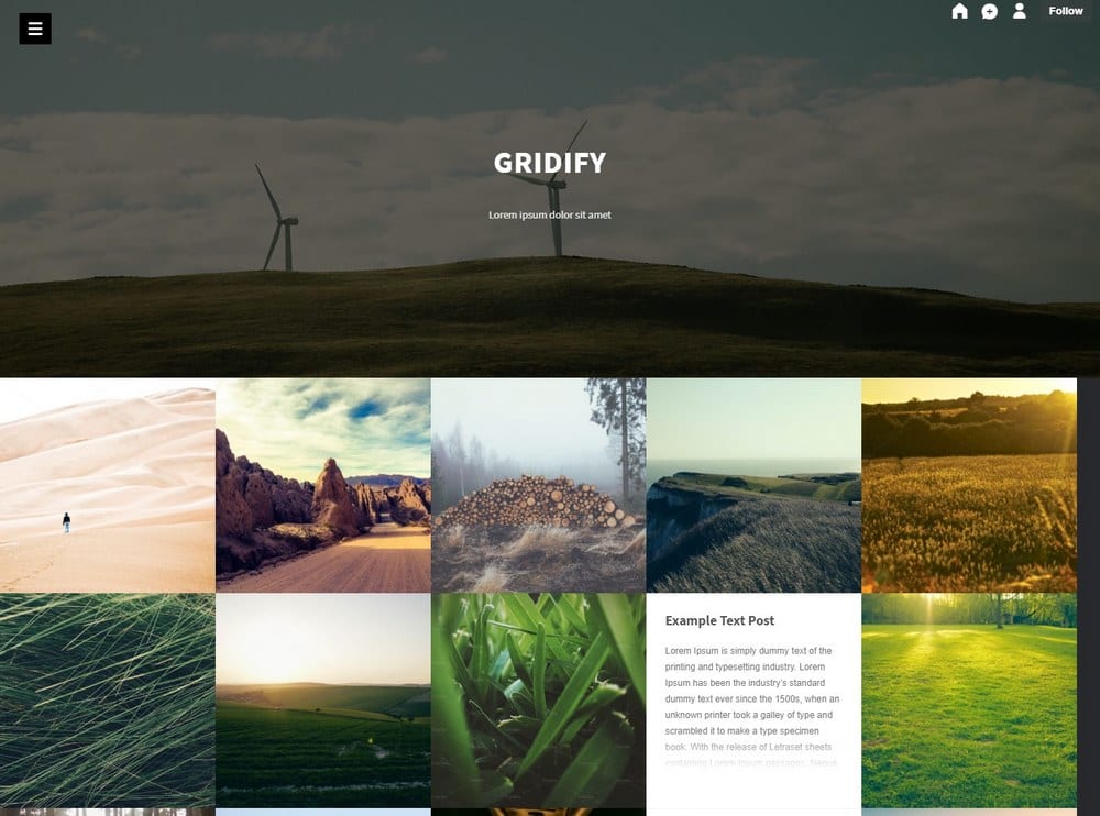 gridify-tumblr-theme