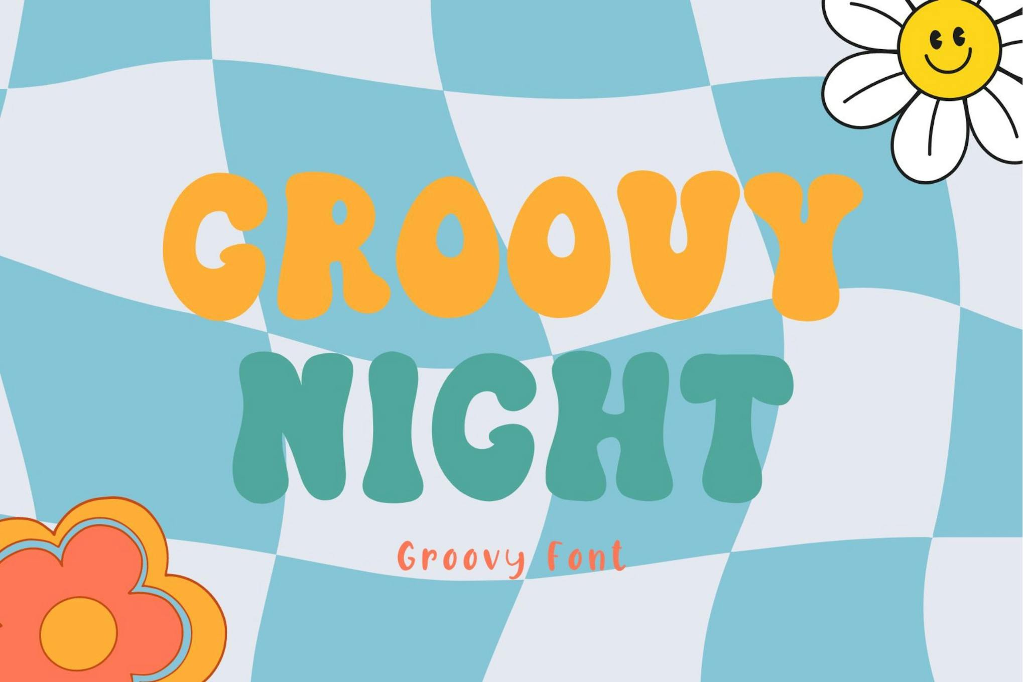 Groovy Night Font