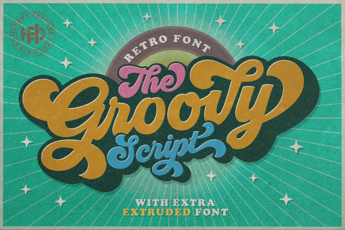 Groovy Retro Font