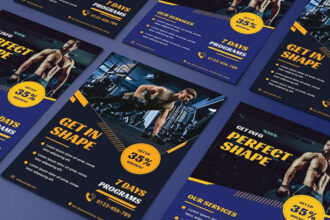 20+ Best Gym & Fitness Flyer Templates