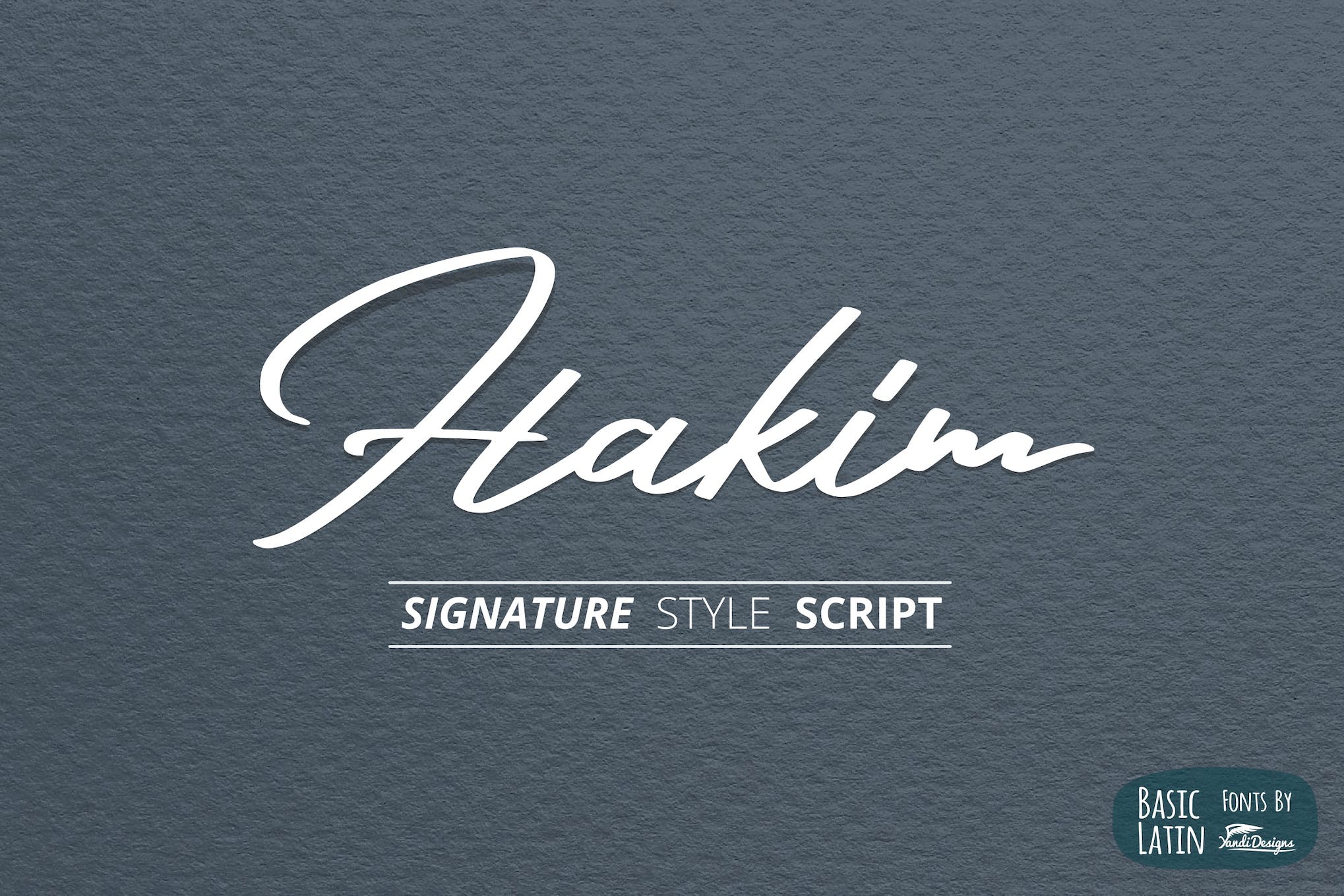 Hakim Calligraphic Font