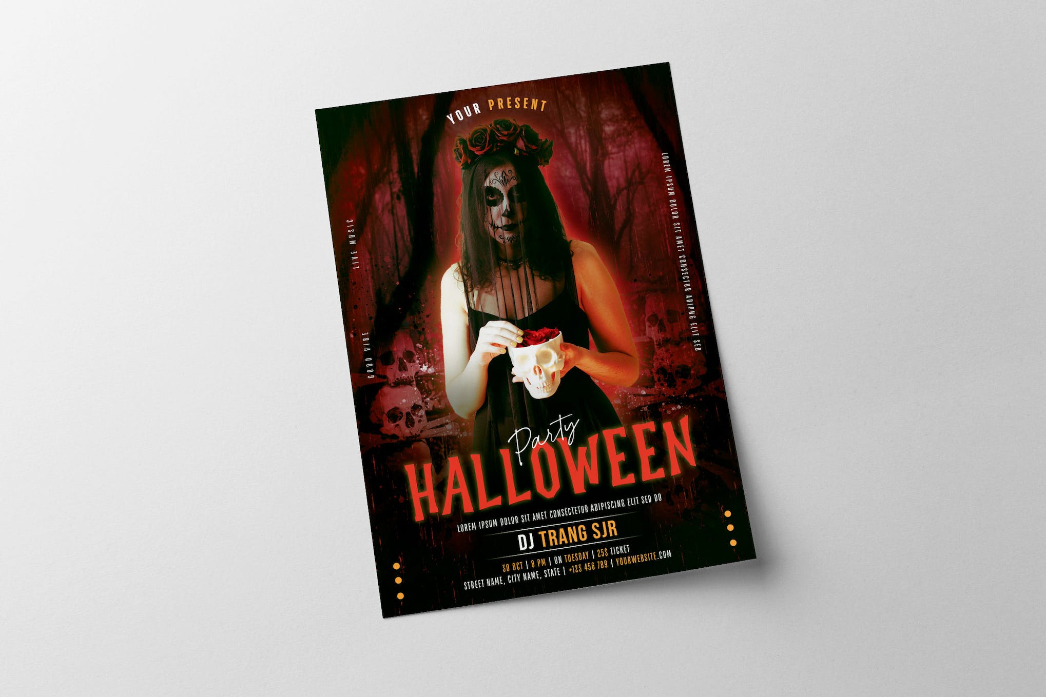 Halloween Party Flyer Template