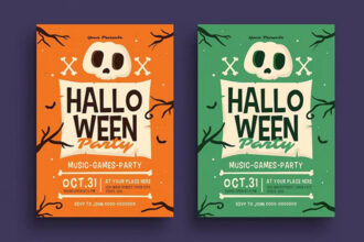 35+ Best Halloween Poster & Flyer Templates (Free & Pro)