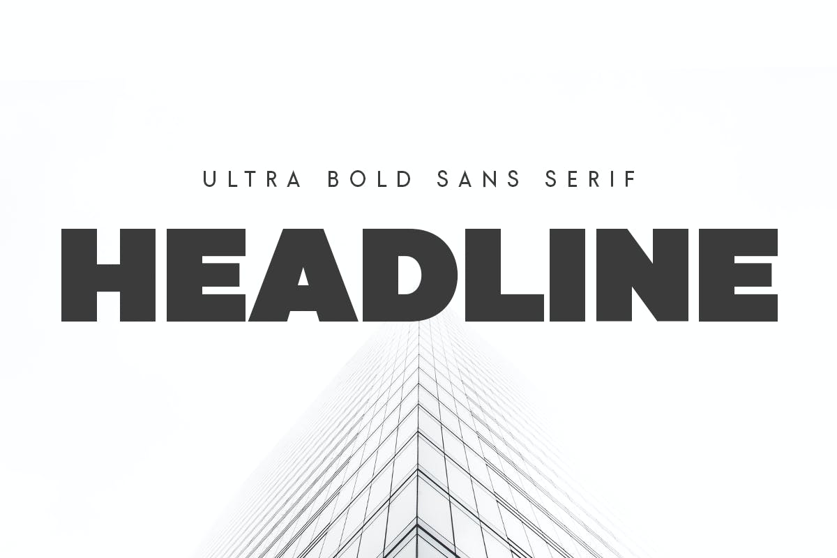 Headline Ultra Bold Sans