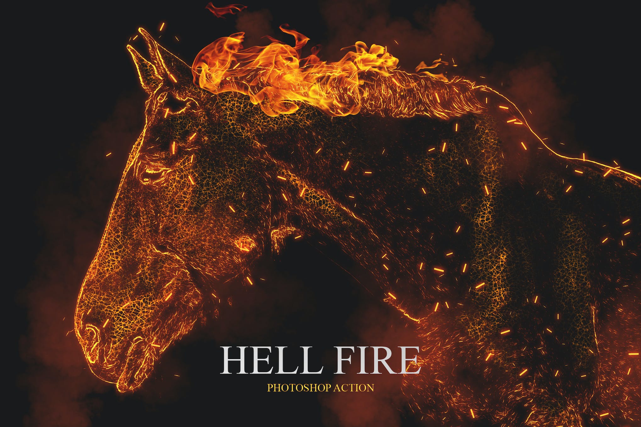 Hell Fire Photoshop Action