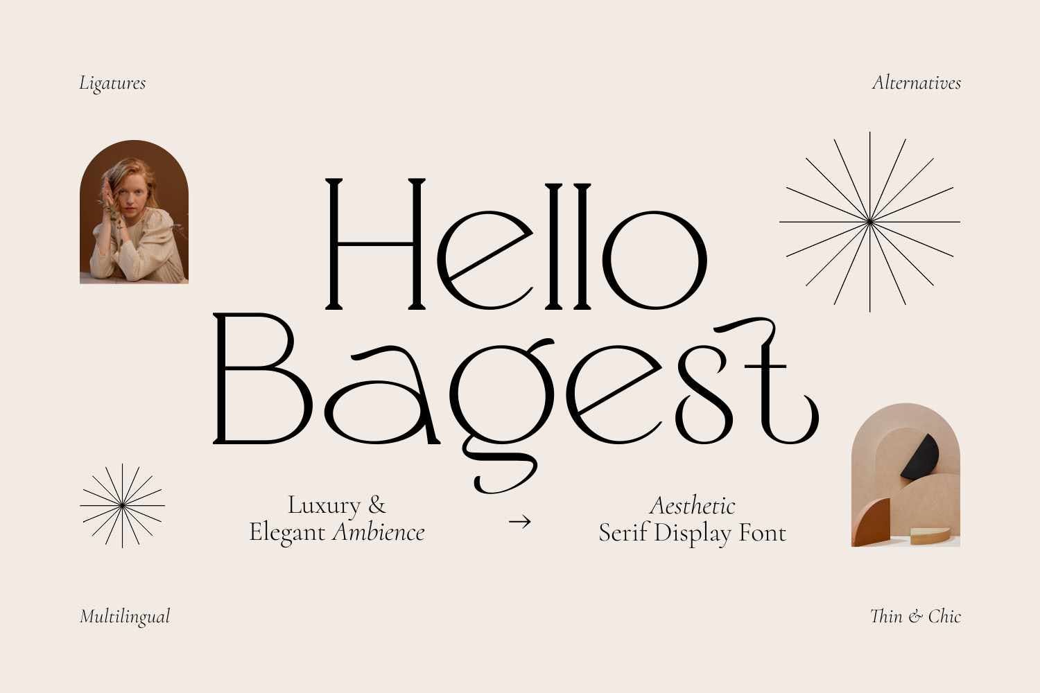 Hello Bagest Aesthetic Font