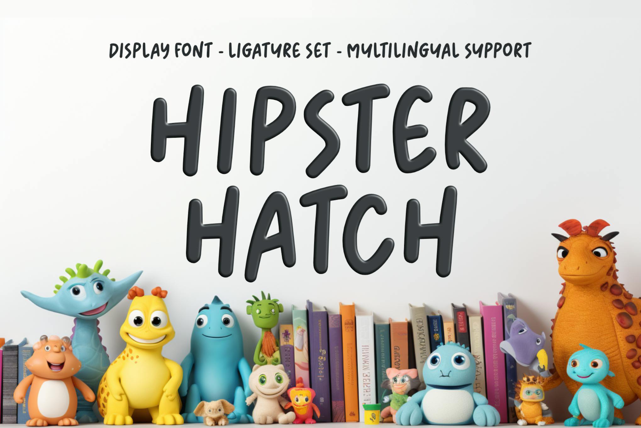 Hipster Hatch Display Font