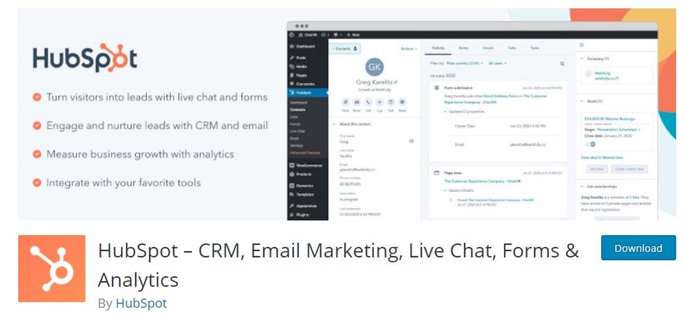 hubspot crm