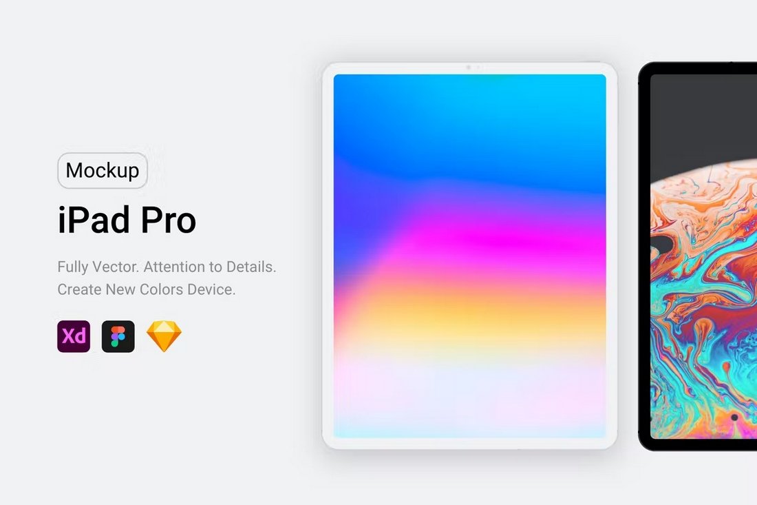 iPad Pro Mockup for Figma