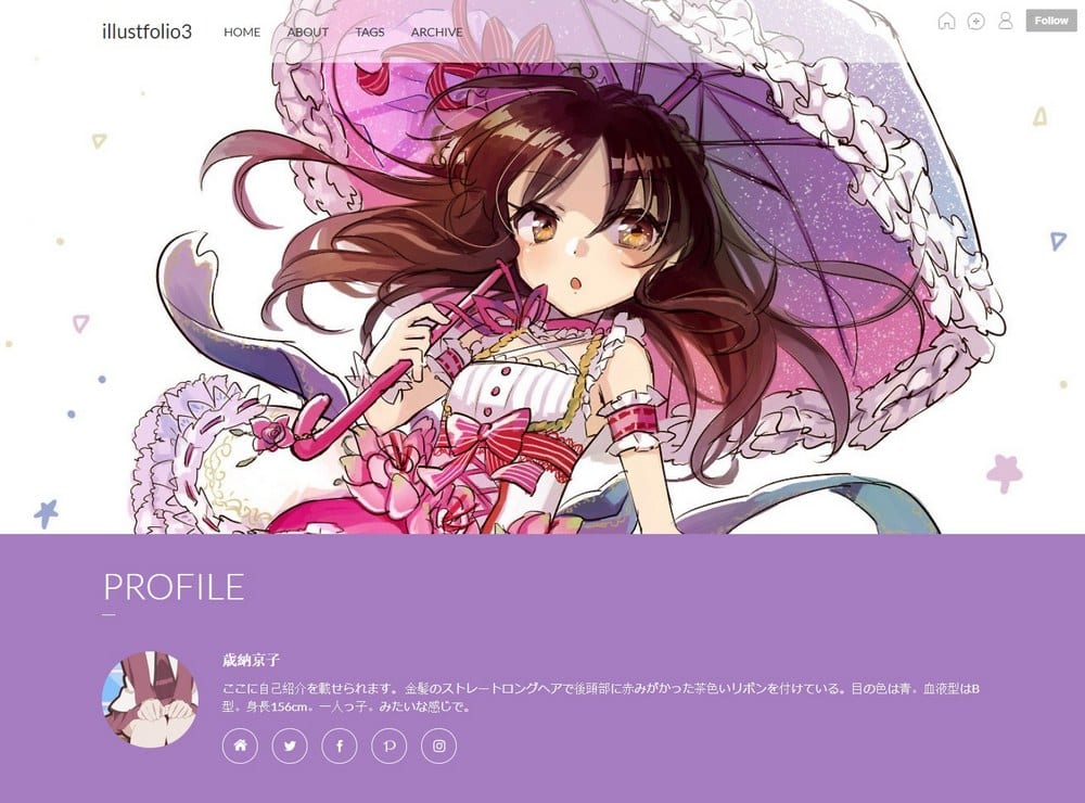 Anime Blog Themes