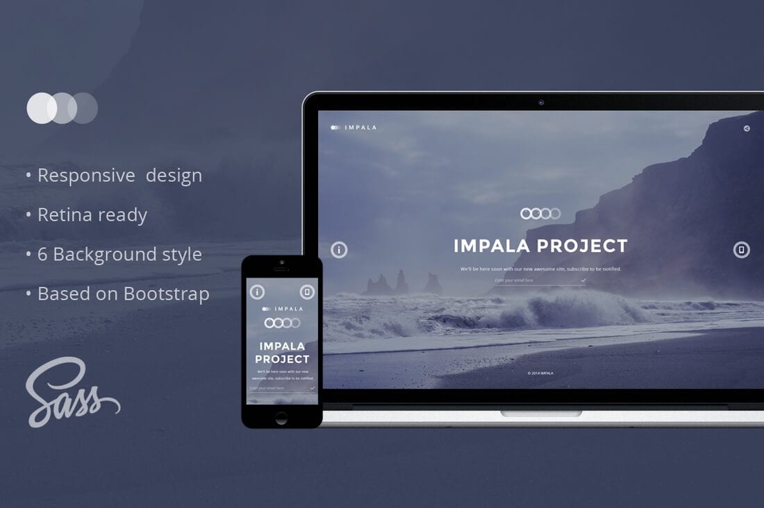 impala coming soon wordpress plugin