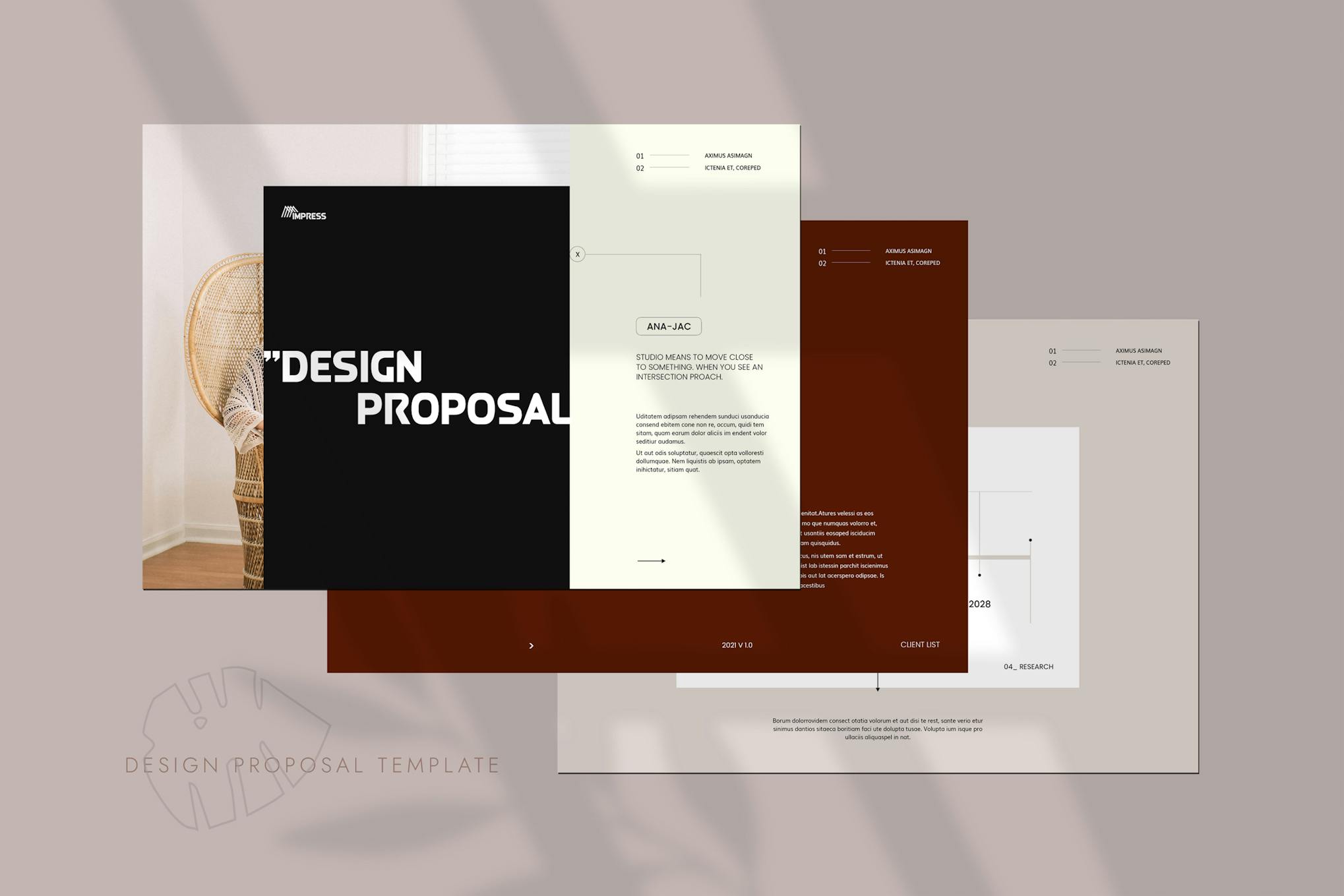 Impress - Design Proposal Template