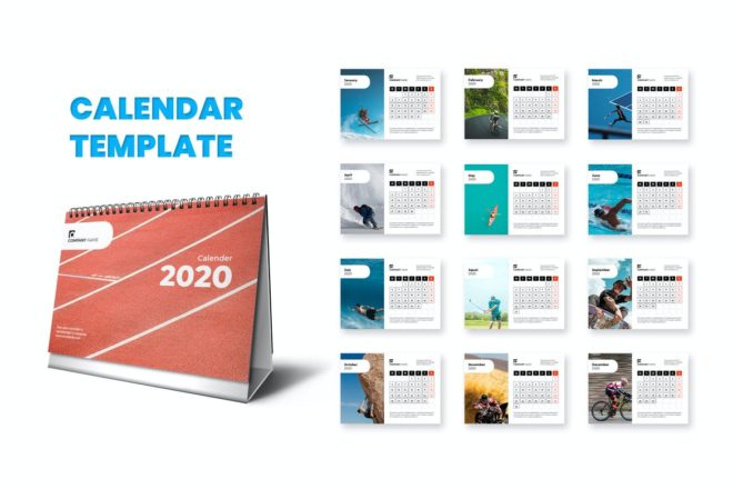 25+ Best InDesign Calendar Templates for 2021 - Theme Junkie