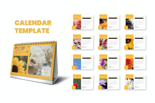 40+ Best InDesign Calendar Templates for 2022 - Theme Junkie