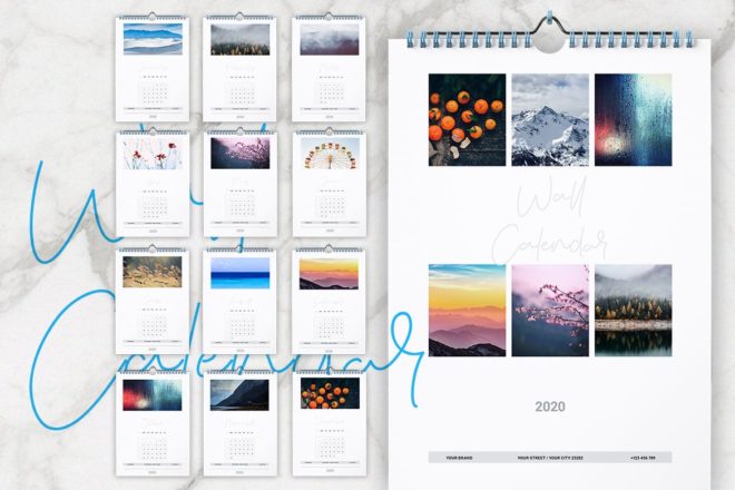 35+ Template Kalender InDesign Terbaik untuk 2024 - desainae.com