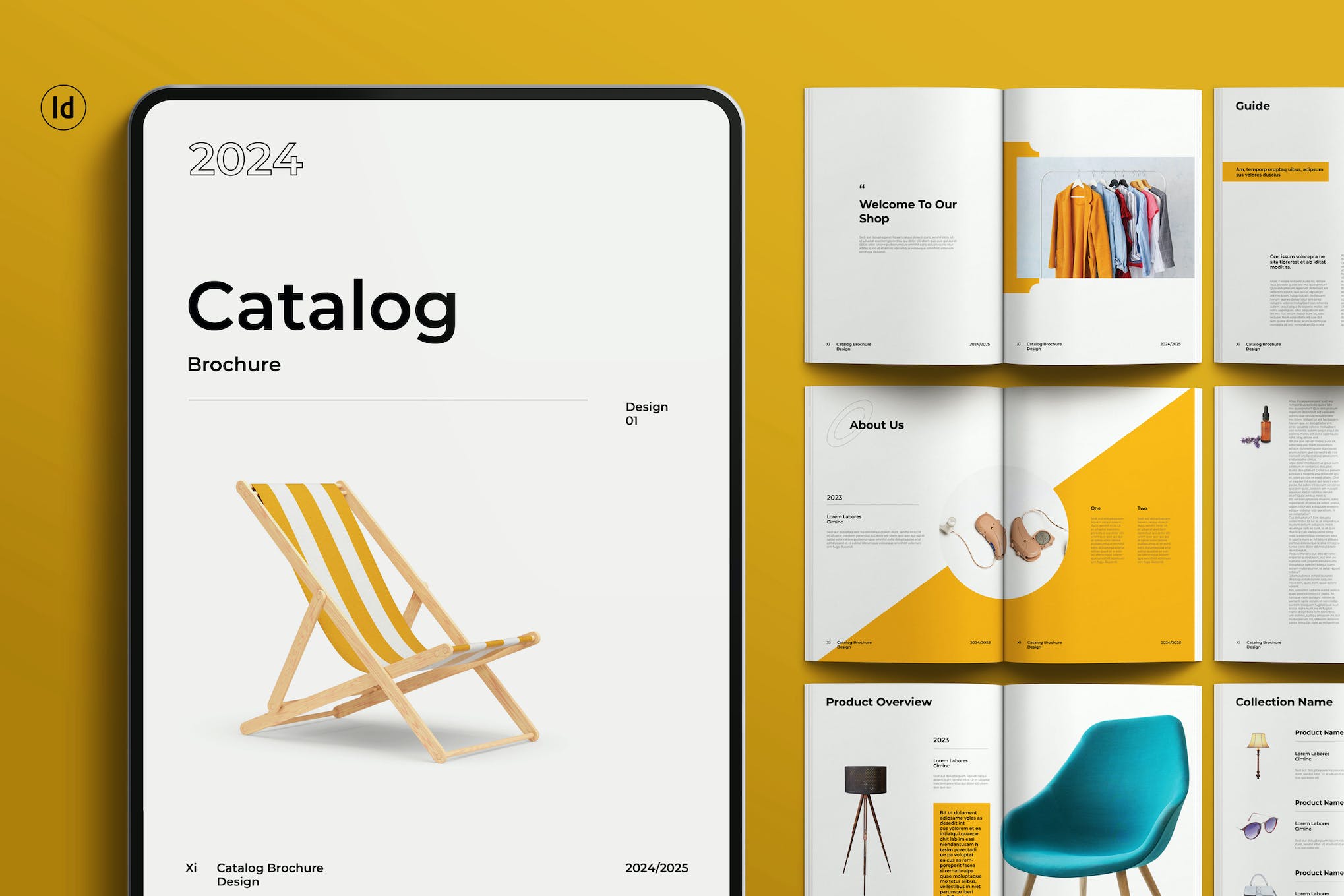 InDesign Catalog Brochure Template