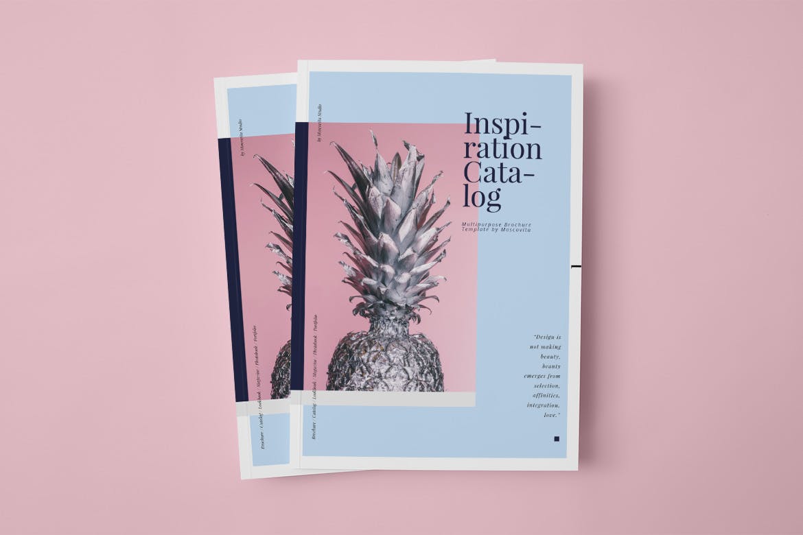 mejores plantillas en InDesign para catálogos 2021