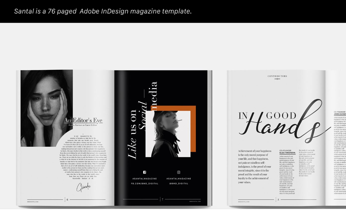 20 Best Adobe Indesign Templates For Any Design Project In 2020 Theme Junkie