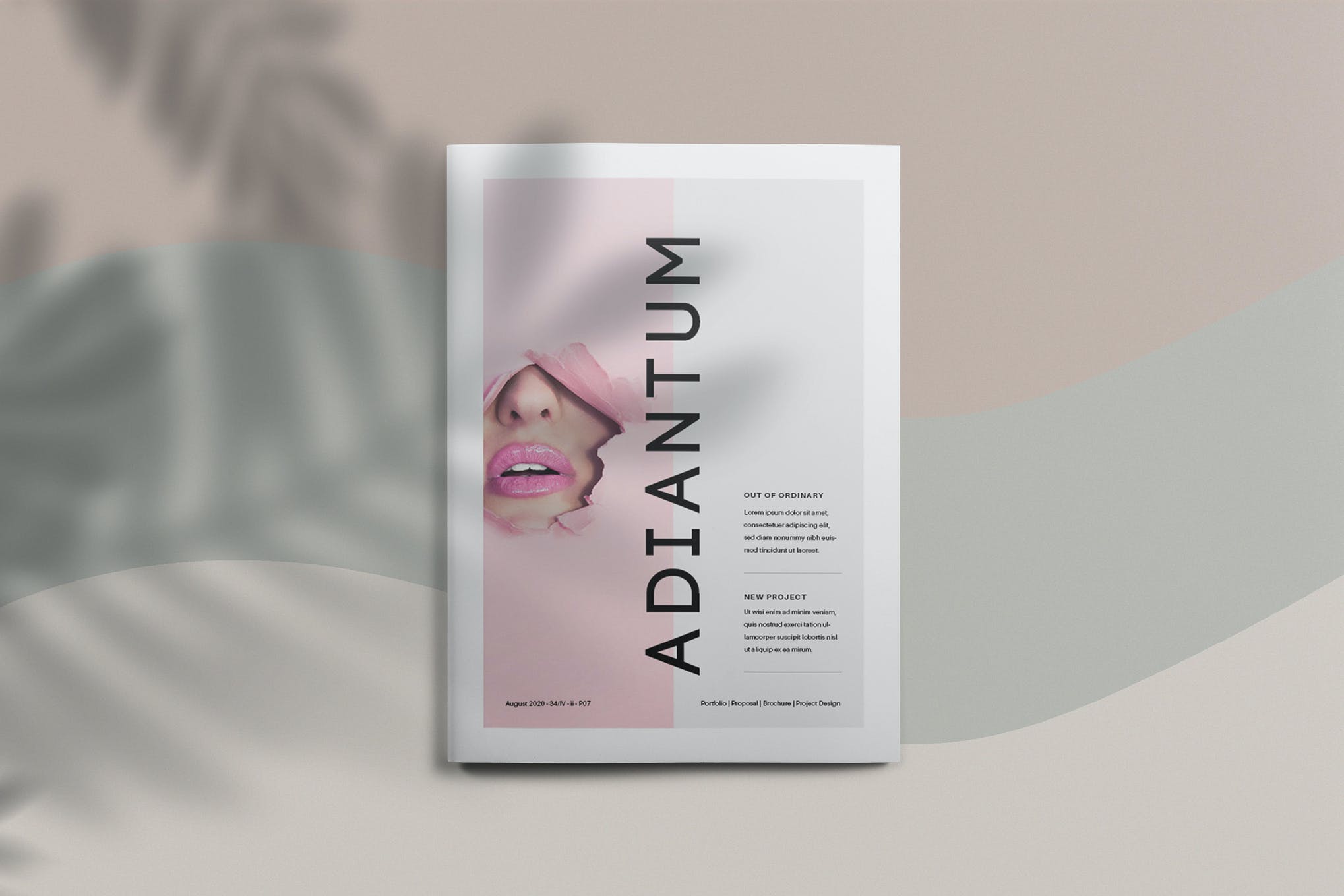 indesign magazine template