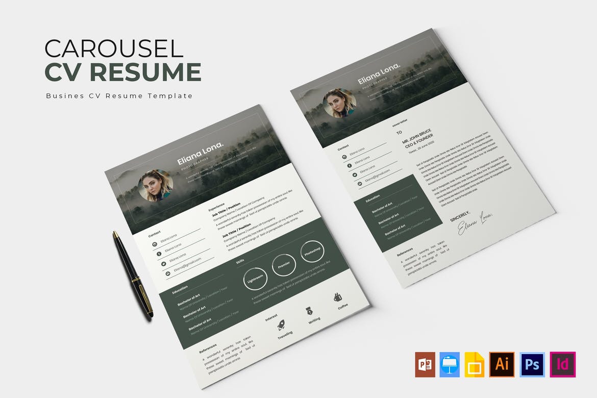 Free Indesign Resume Template from www.theme-junkie.com