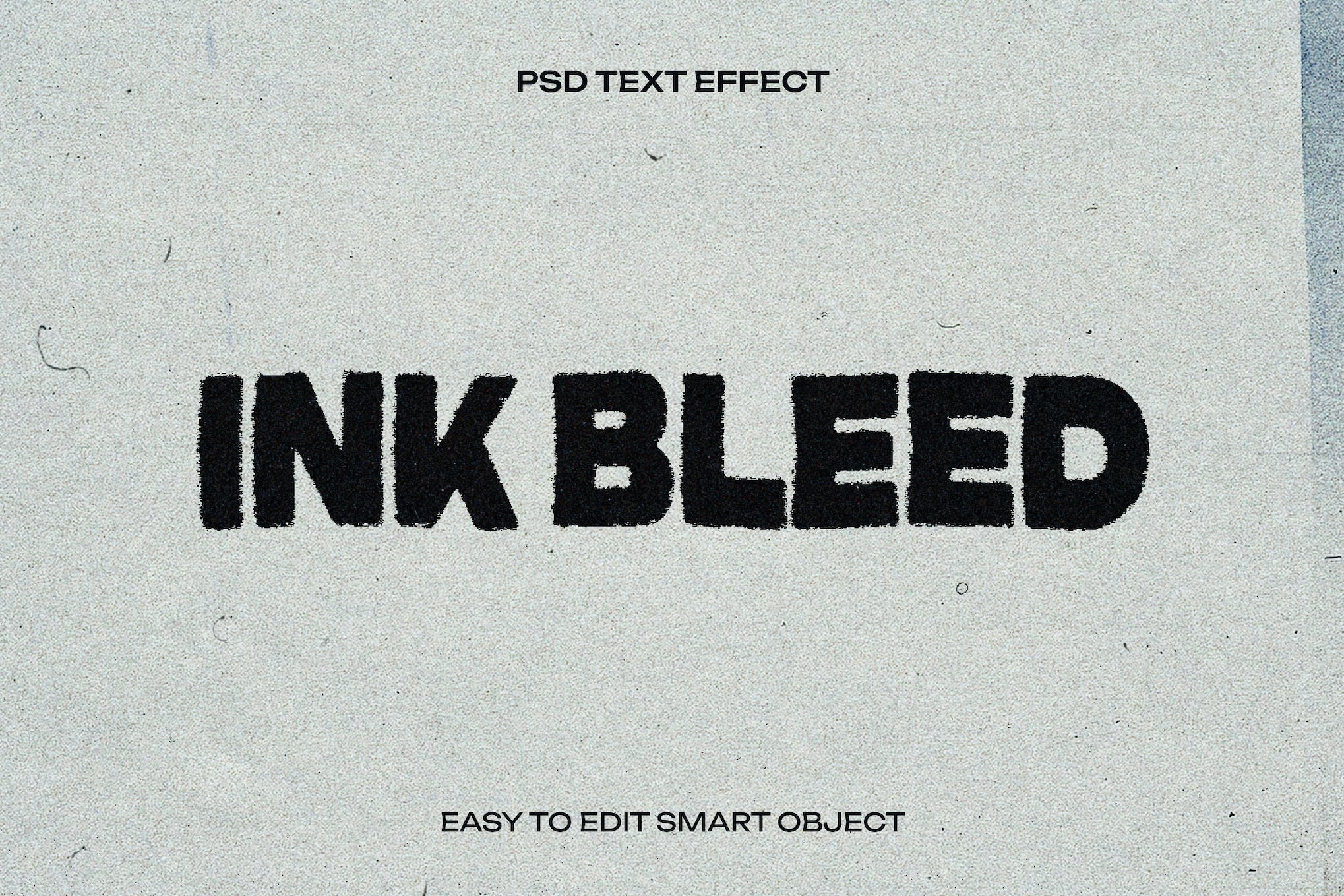 Ink Bleed Text Effect