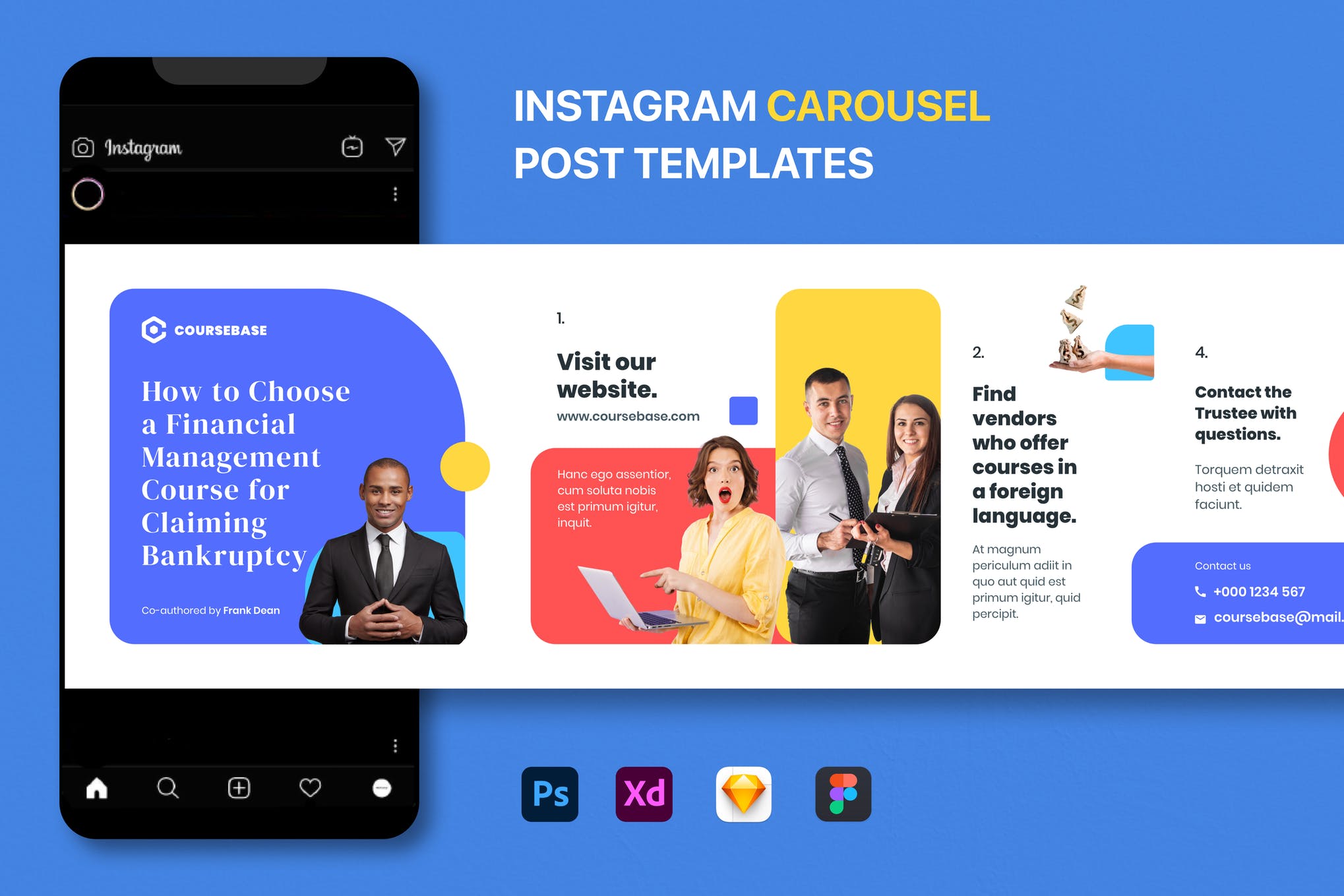 instagram carousel template