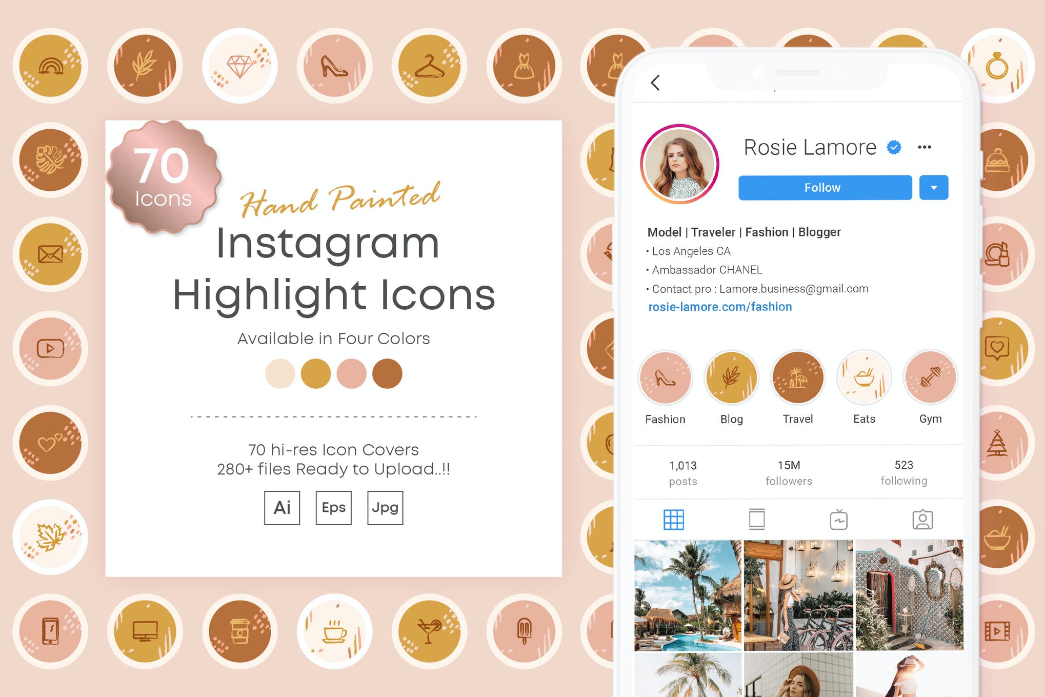 instagram highlight icons