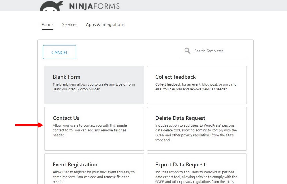 install ninja forms 3