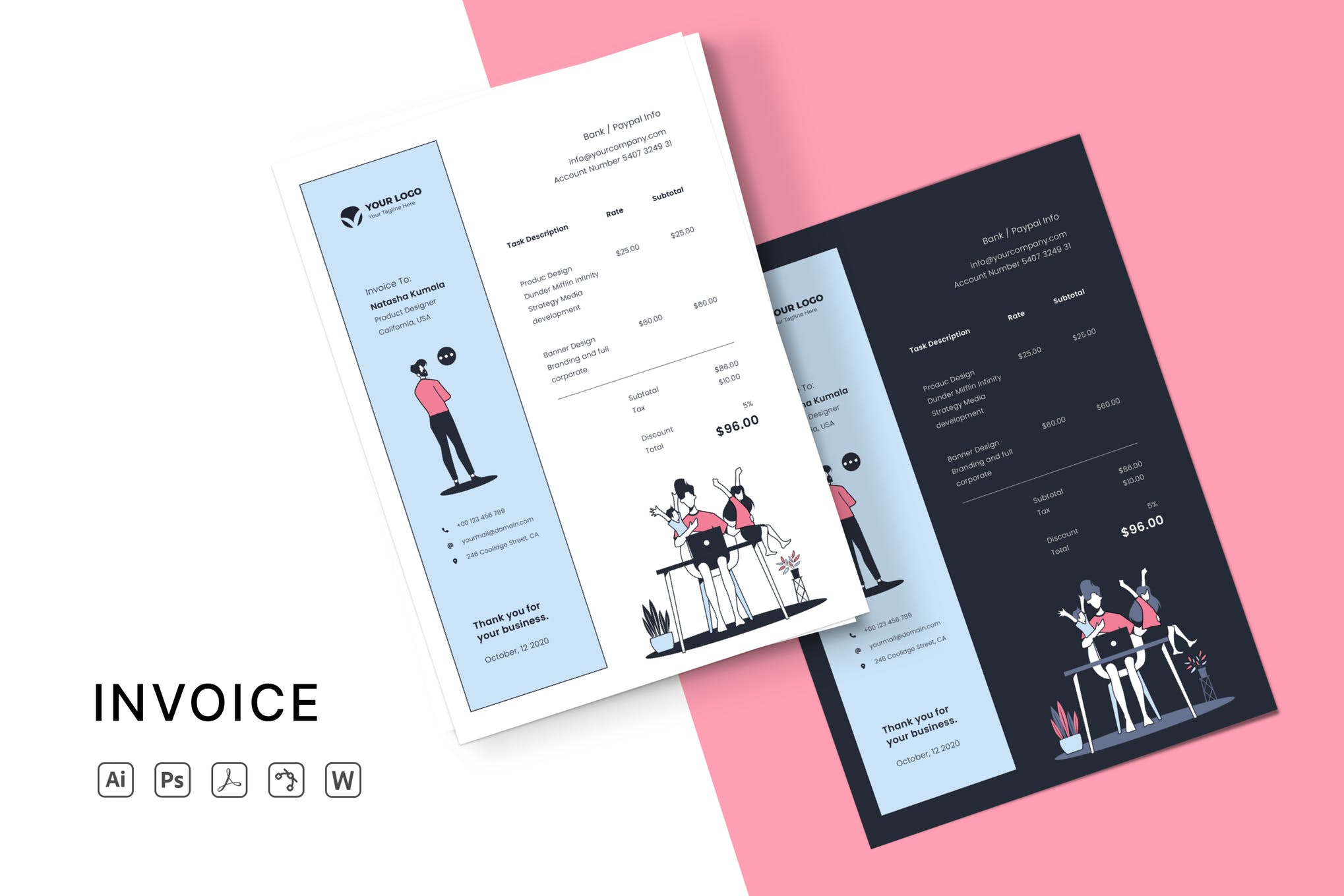 invoice template word