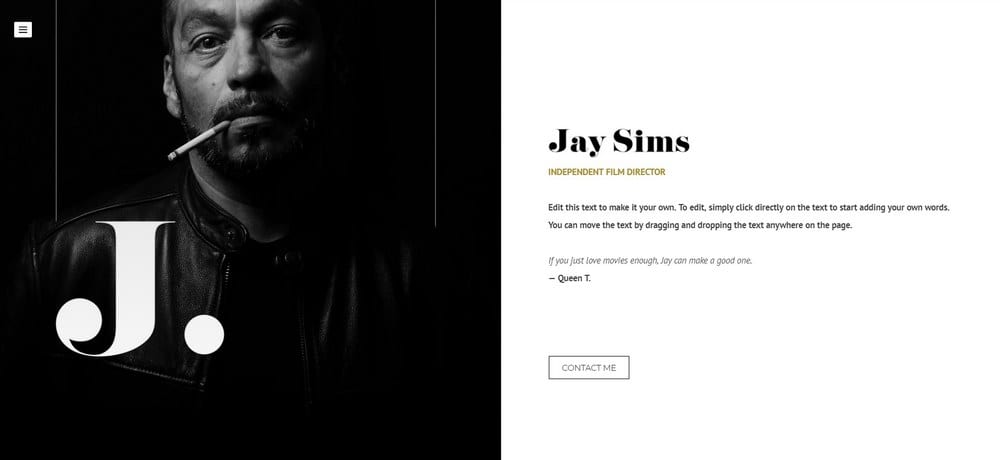 jay sims-weebly-theme