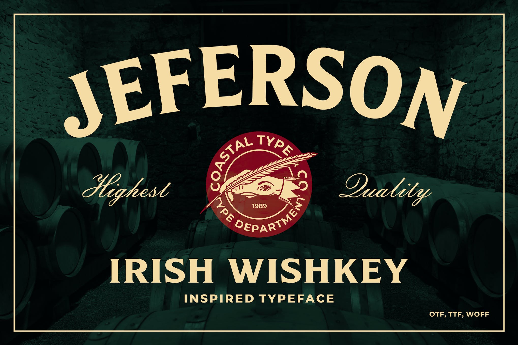 Jeferson Gaelic Typeface