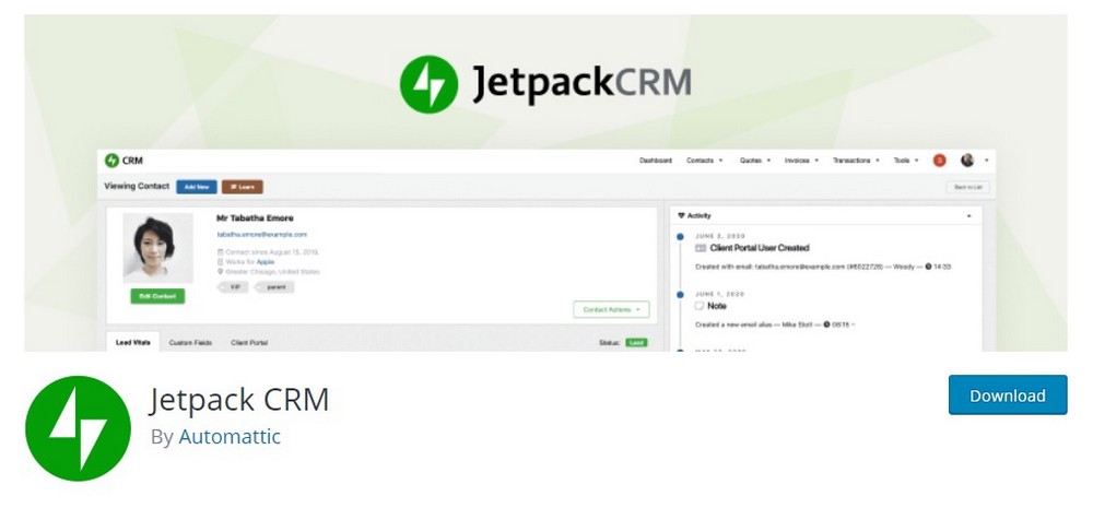 jetpack crm