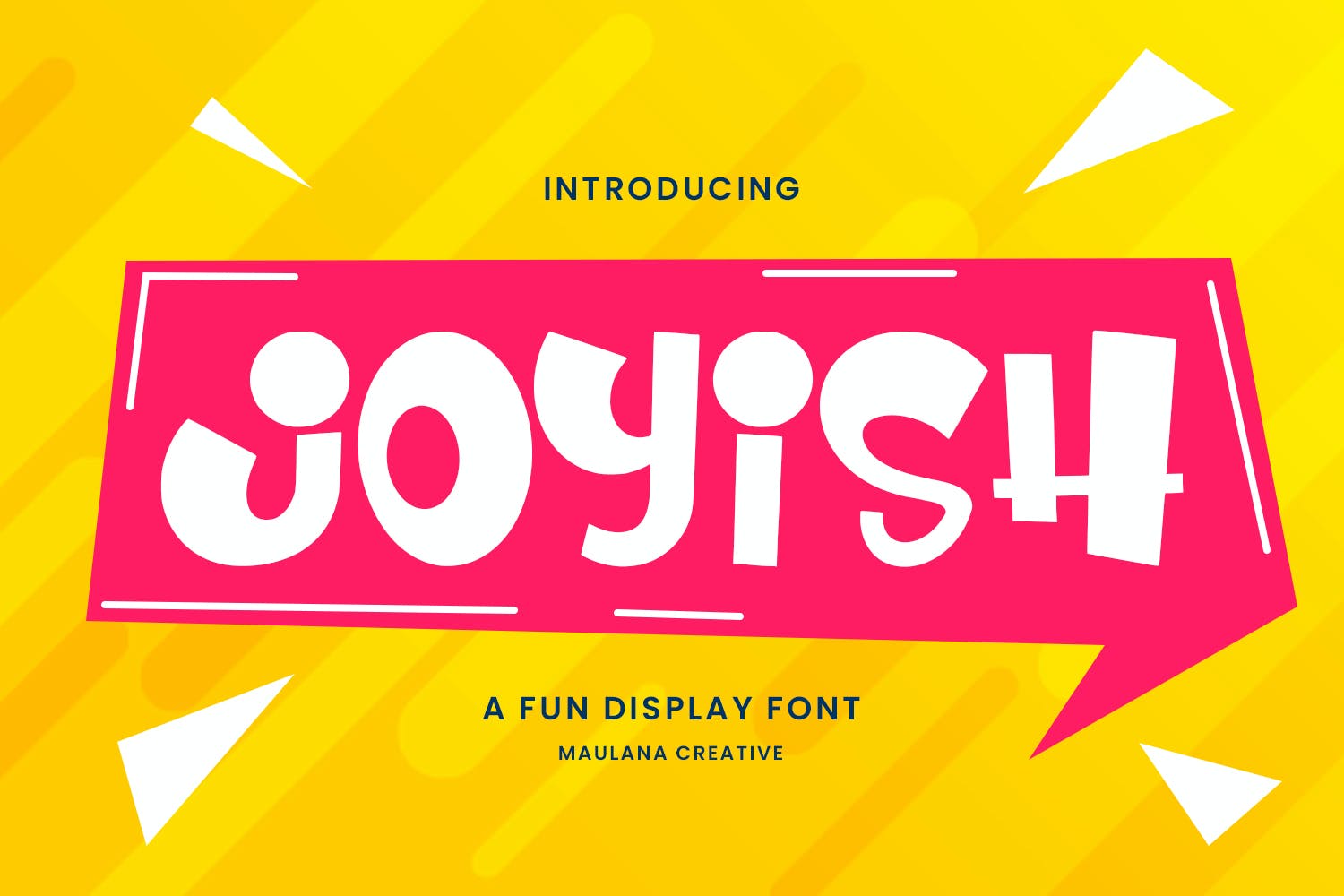 Joyish Fun Display Font