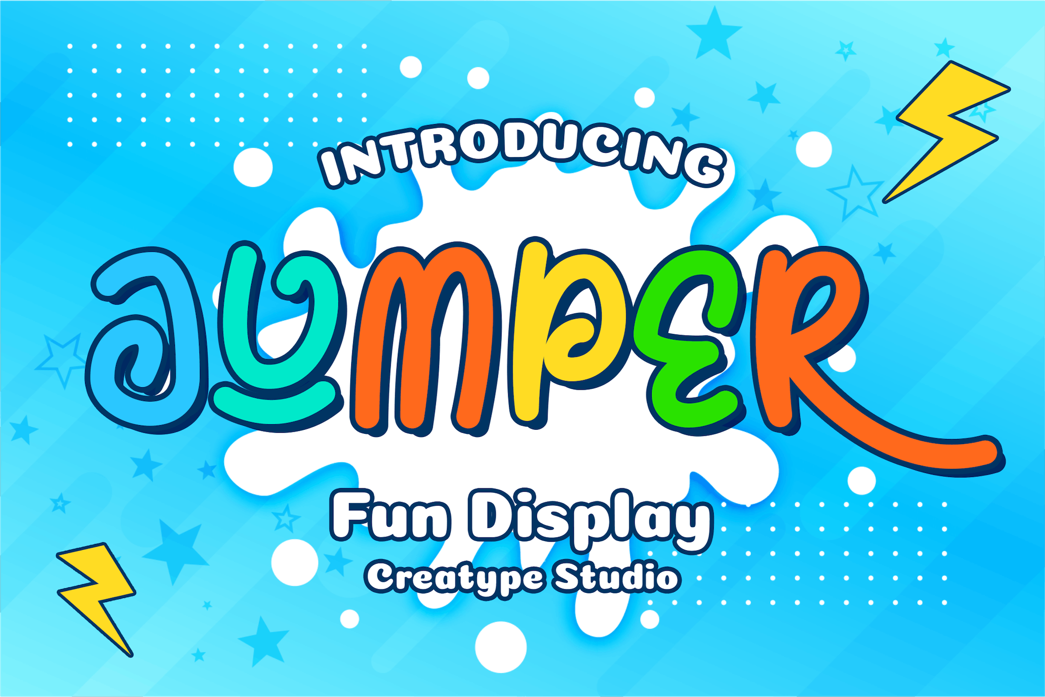 Jumper Fun Display Font