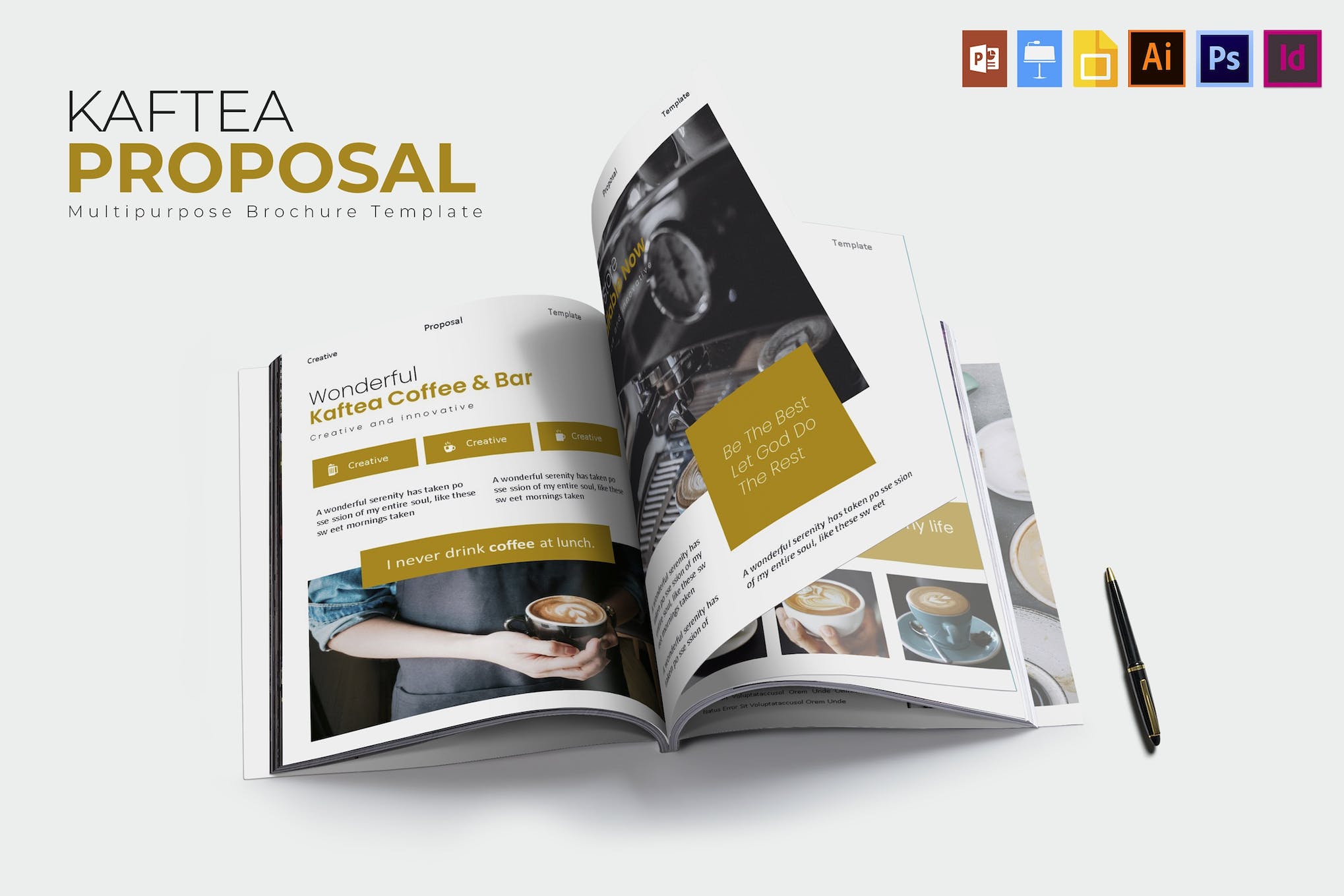 Kaftea Brochure Template