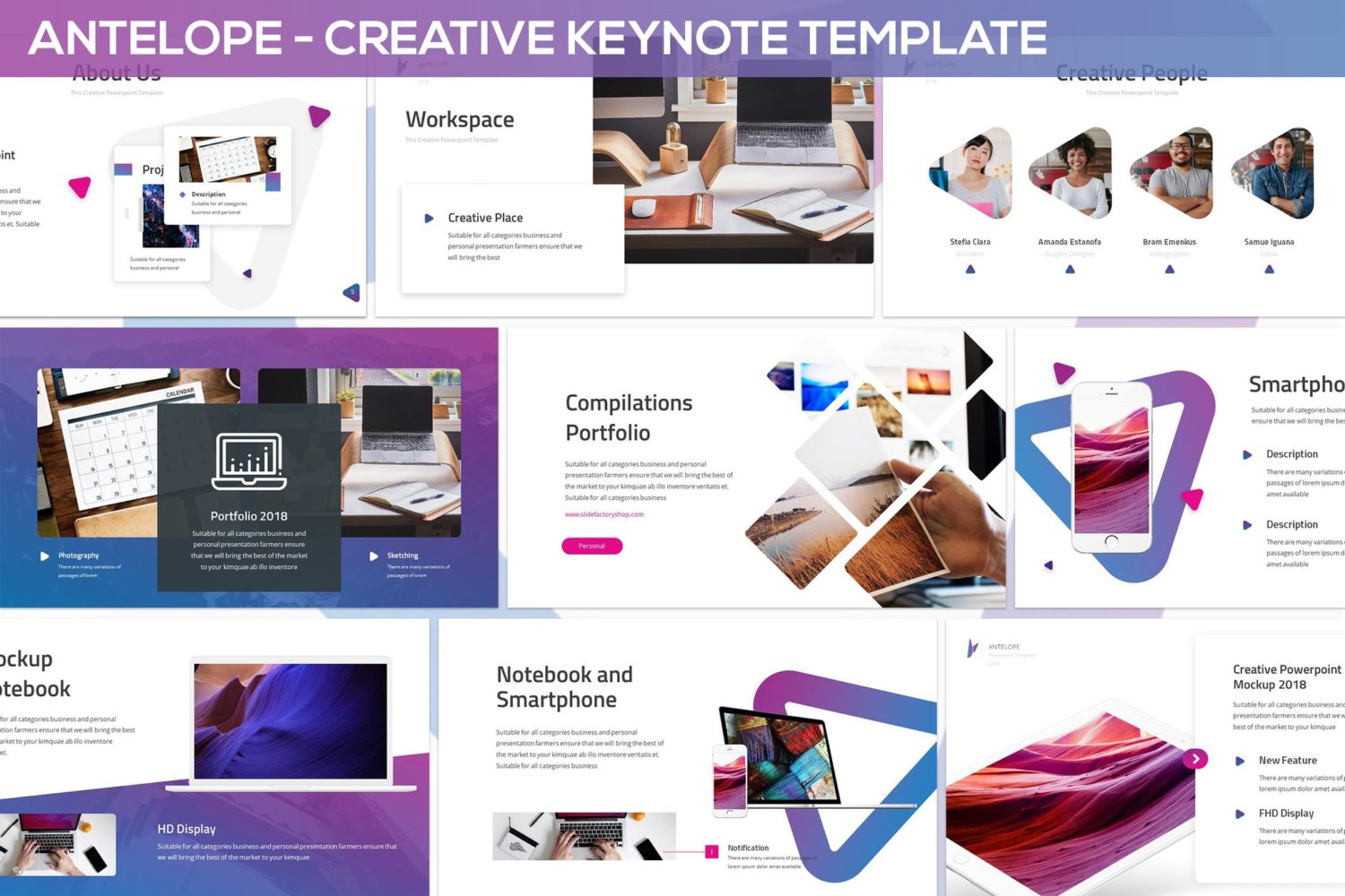 Keynote Шаблоны