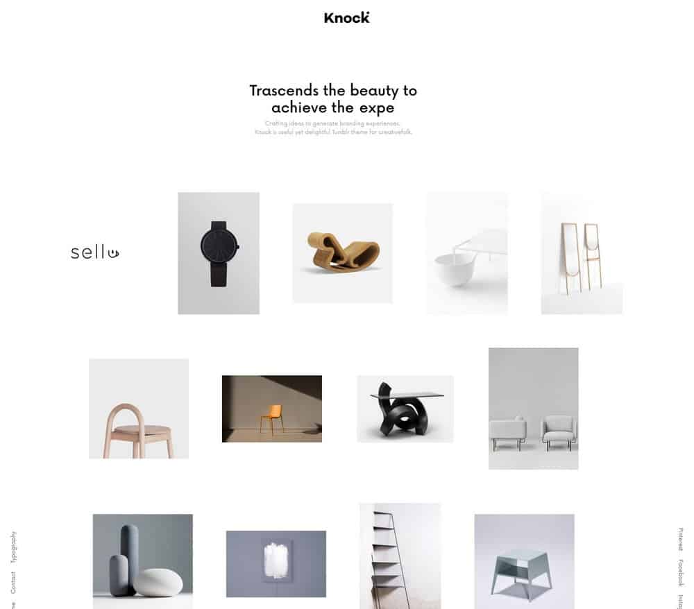 knock-minimal-tumblr-theme