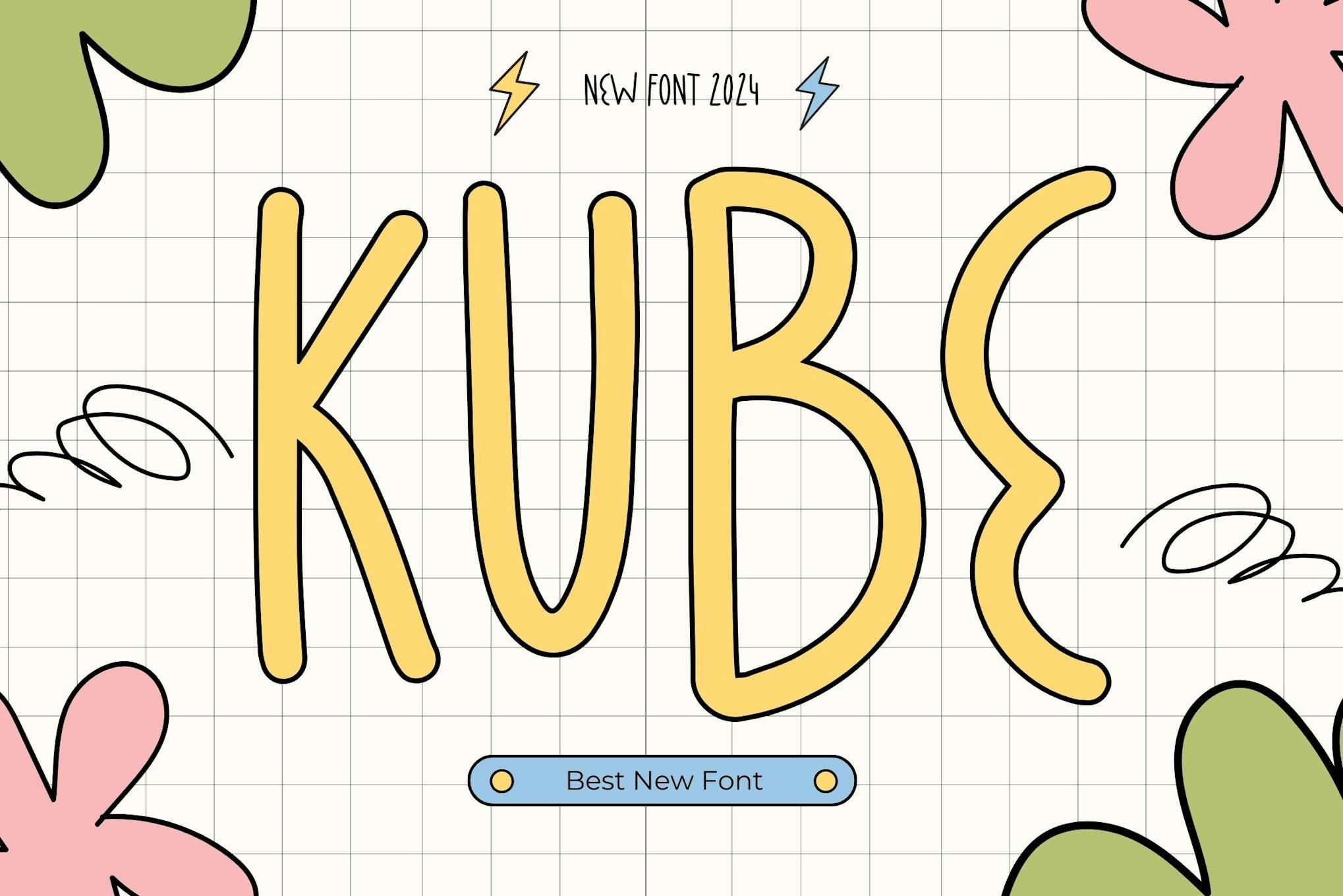 Kube - Quirky Final Cut Pro Font