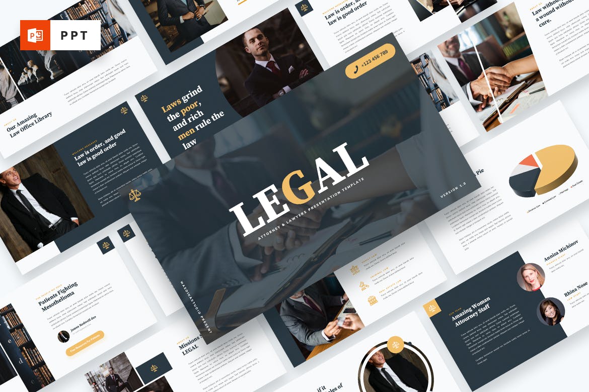 legal PowerPoint templates