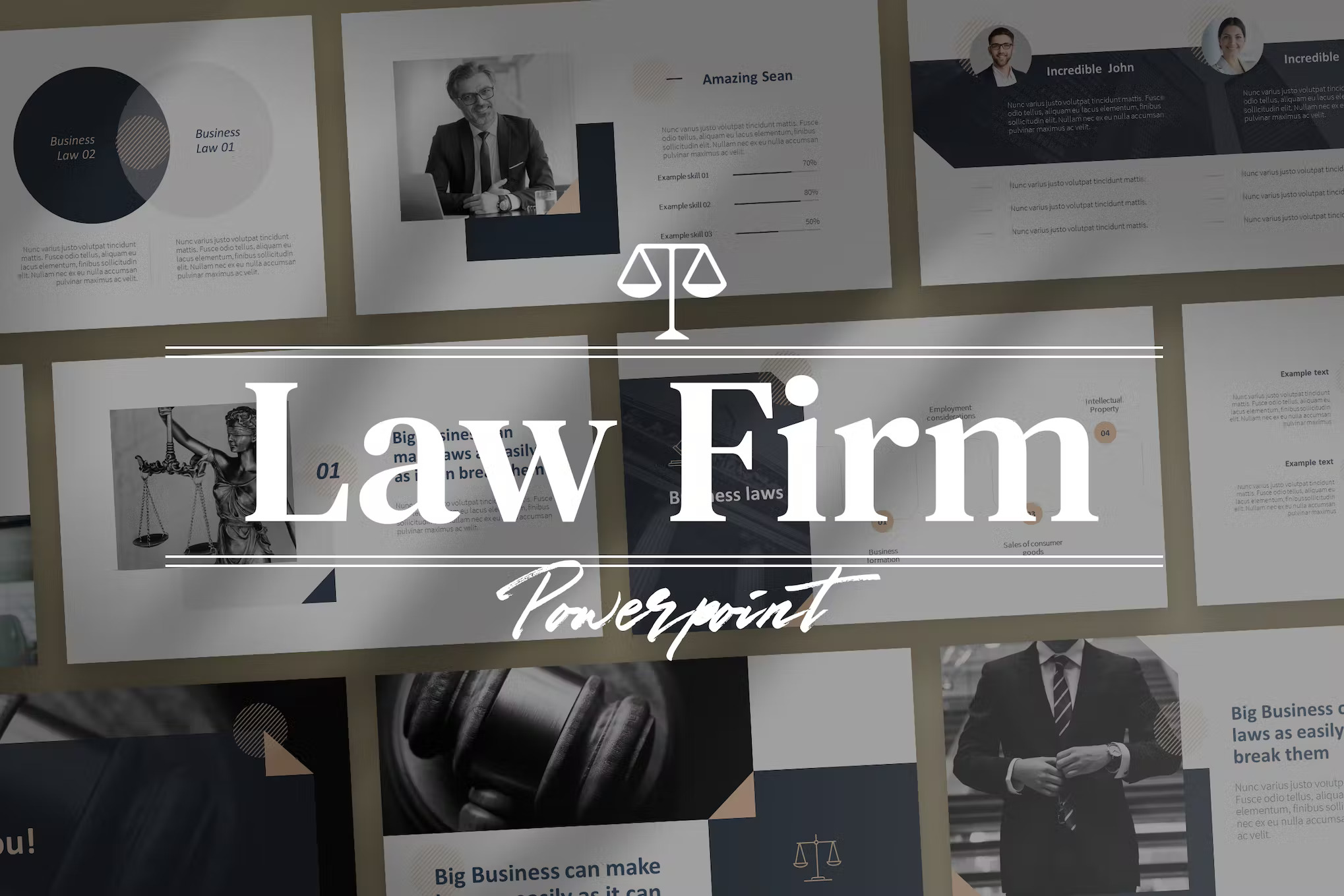 legal powerpoint template