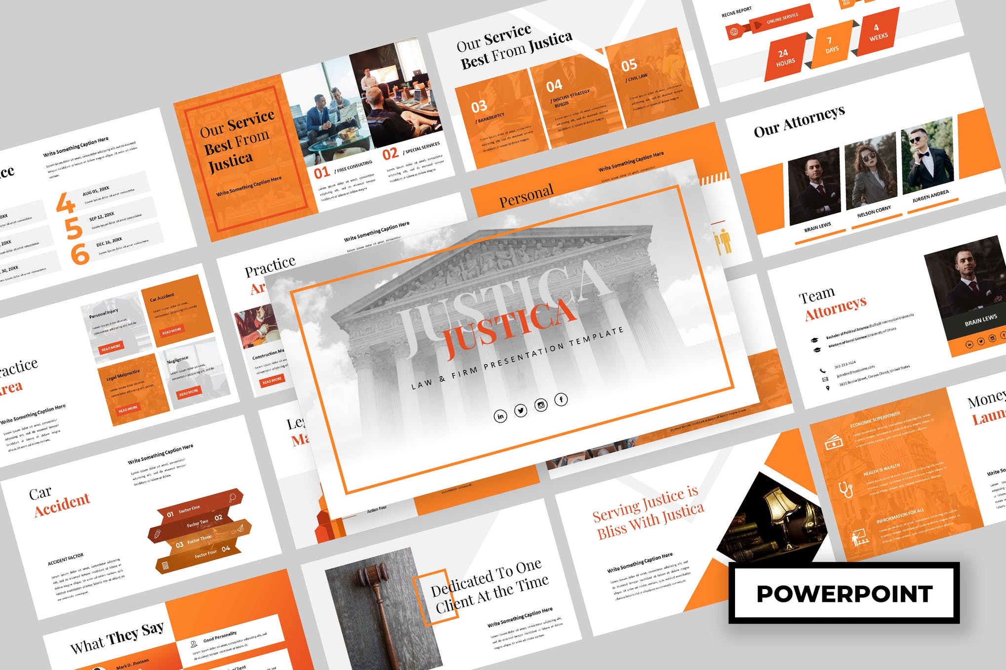 legal powerpoint template