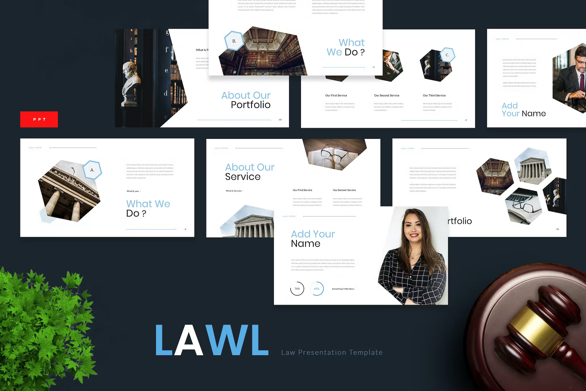 legal powerpoint template