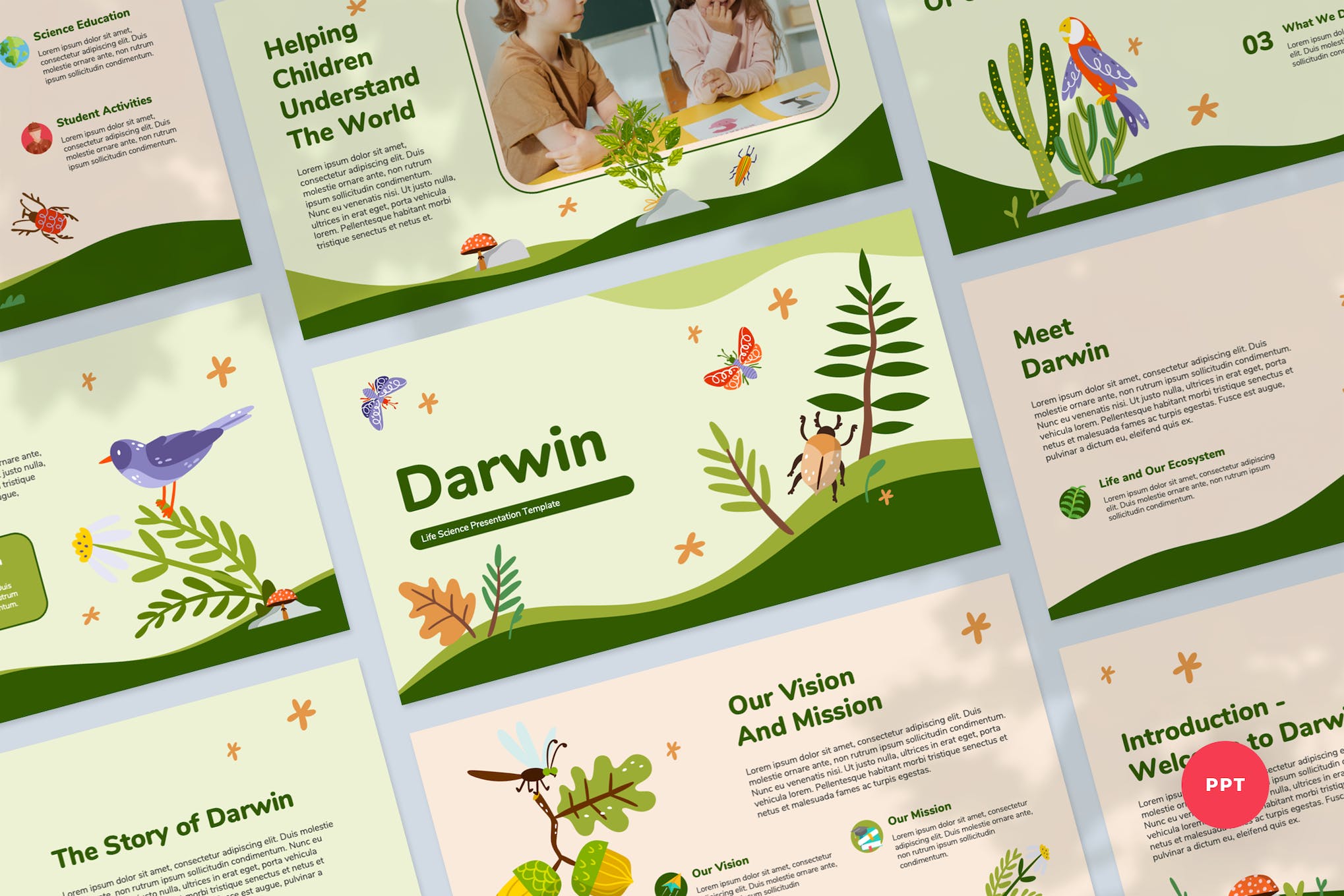 Life Science PowerPoint Presentation Template