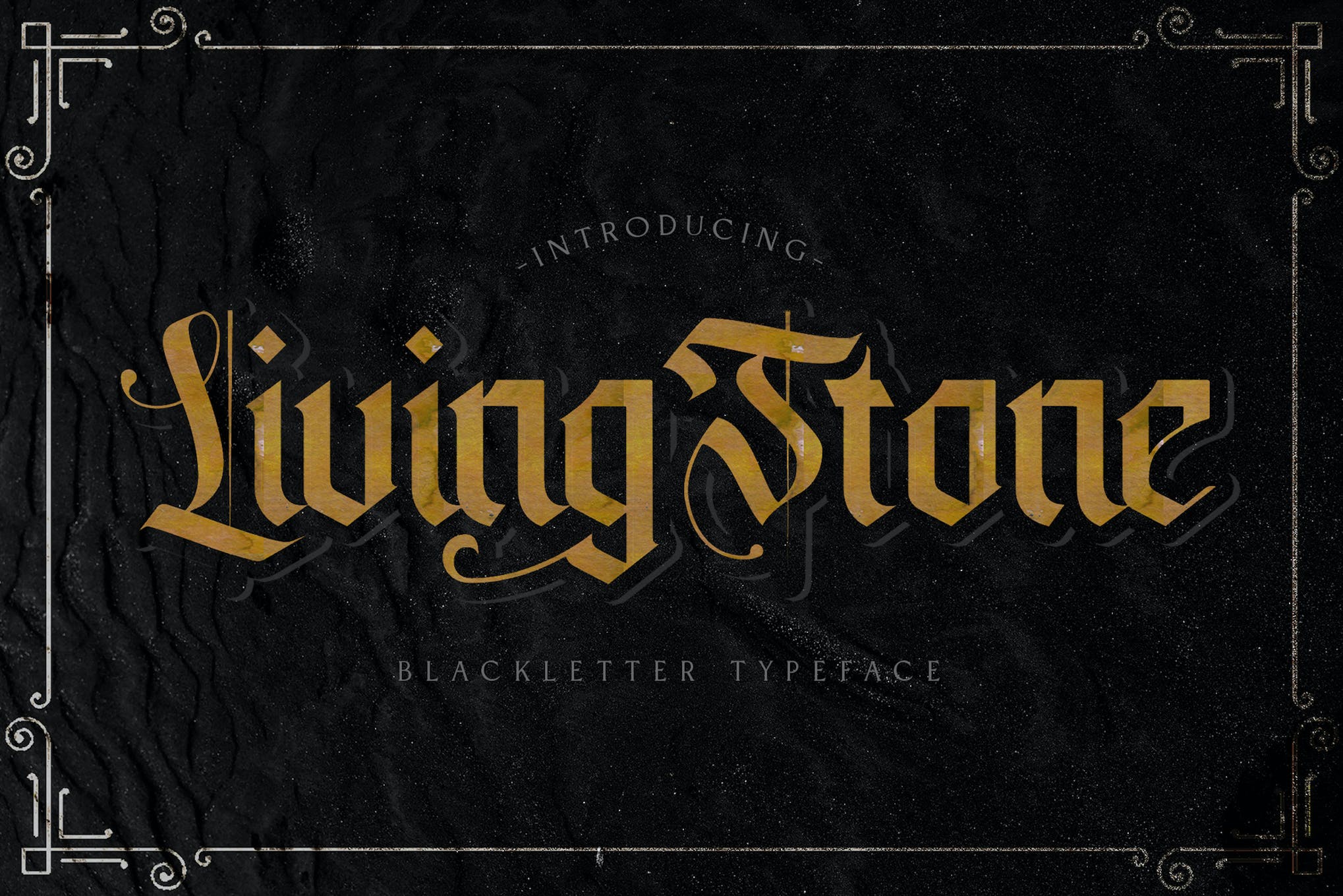 Livingstone Blackletter Font