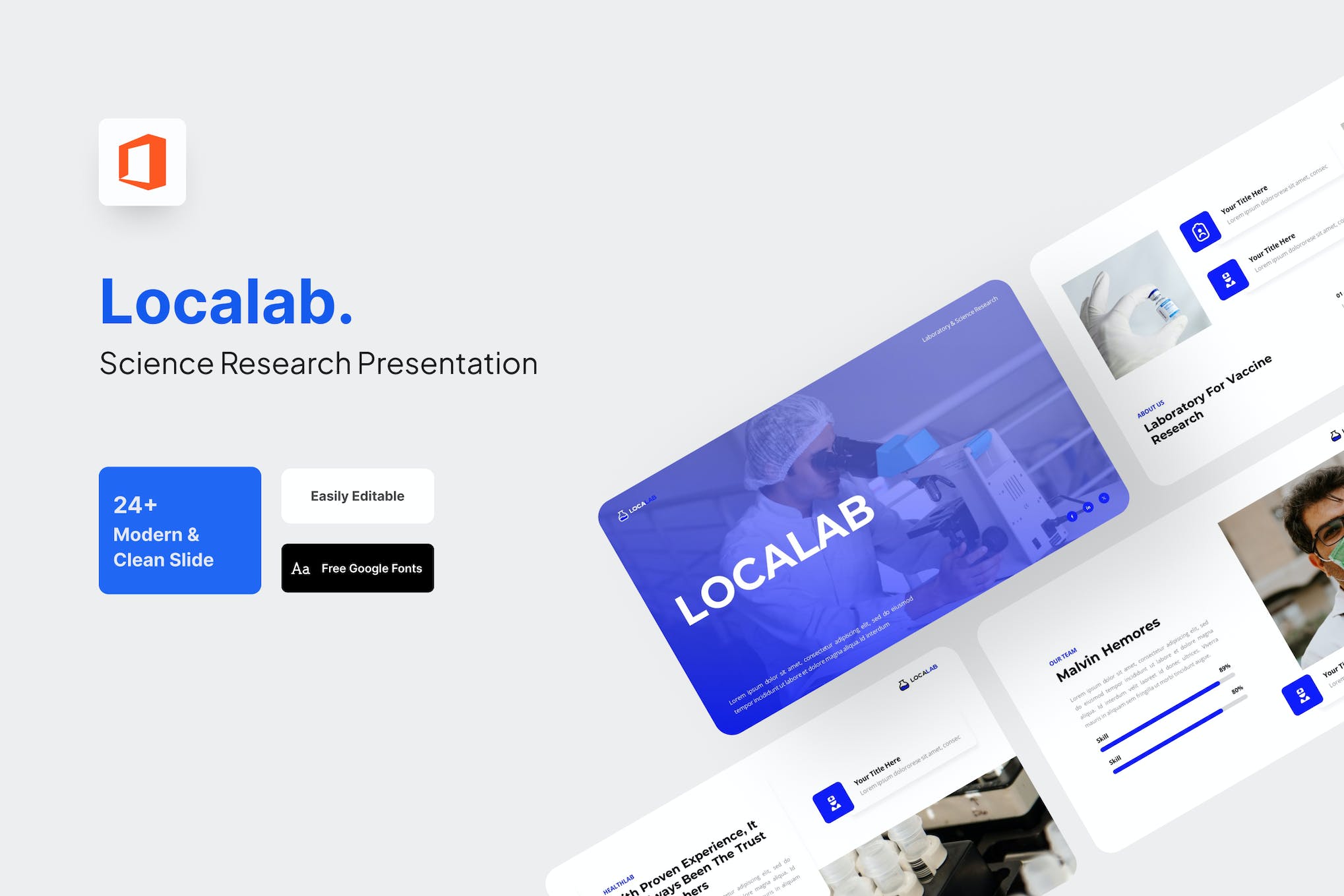 Localab Science Research PowerPoint Presentation