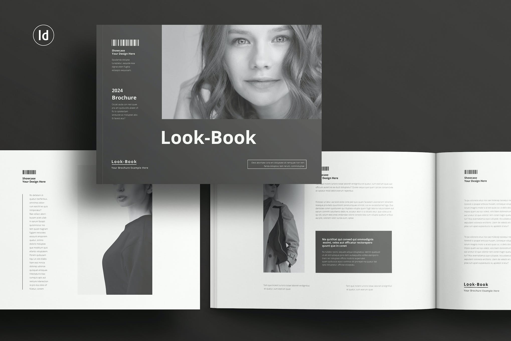 Lookbook Brochure Landscape Template