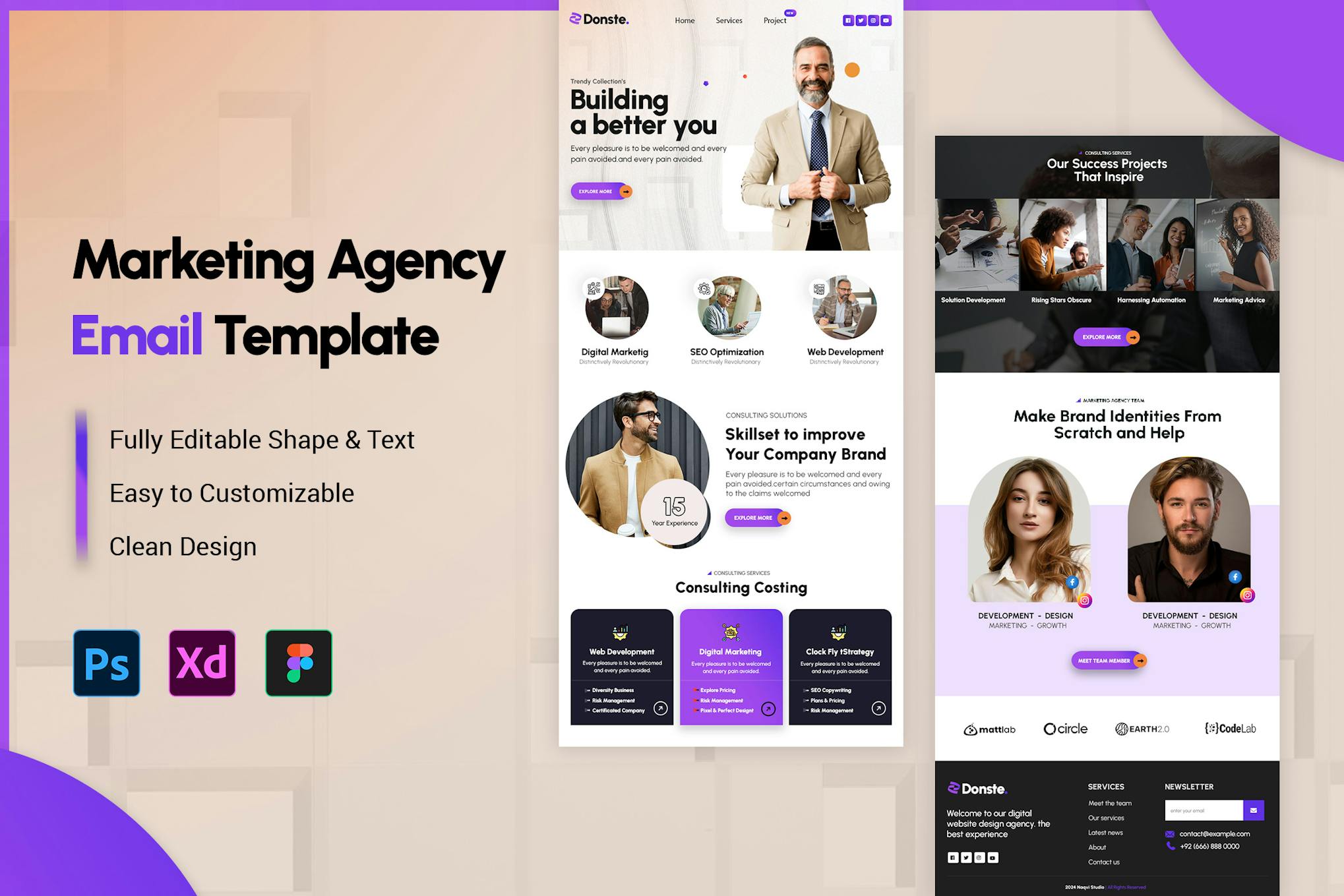 Marketing Agency Email Template