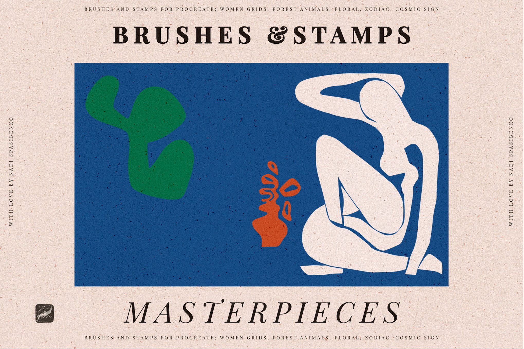 Masterpieces Stamp for Procreate