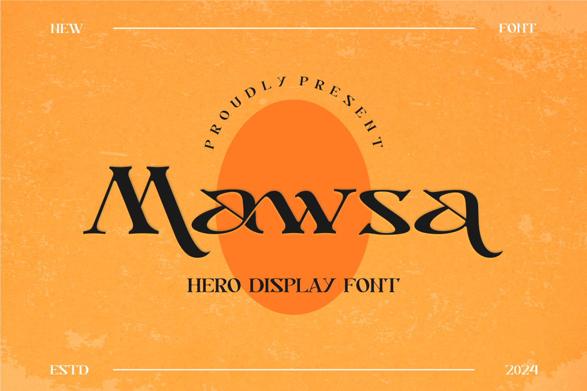 Mawsa - Display Hero Font